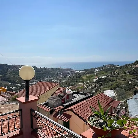 Apartman Casa Storica Di Alma Con Fantastica Vista Mare